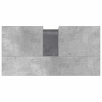 Baderomsskap Betonggrå 65X33X60 Cm Konstruert Tre