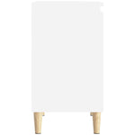 Servantskap Hvit 58X33X60 Cm Konstruert Tre