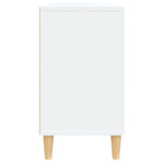Servantskap Hvit 80X33X60 Cm Konstruert Tre