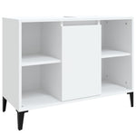 Servantskap Hvit 80X33X60 Cm Konstruert Tre