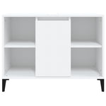 Servantskap Hvit 80X33X60 Cm Konstruert Tre
