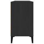 Servantskap Svart 80X33X60 Cm Konstruert Tre