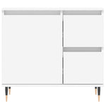 Baderomsskap Hvit 65X33X60 Cm Konstruert Tre