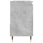 Baderomsskap Betonggrå 65X33X60 Cm Konstruert Tre