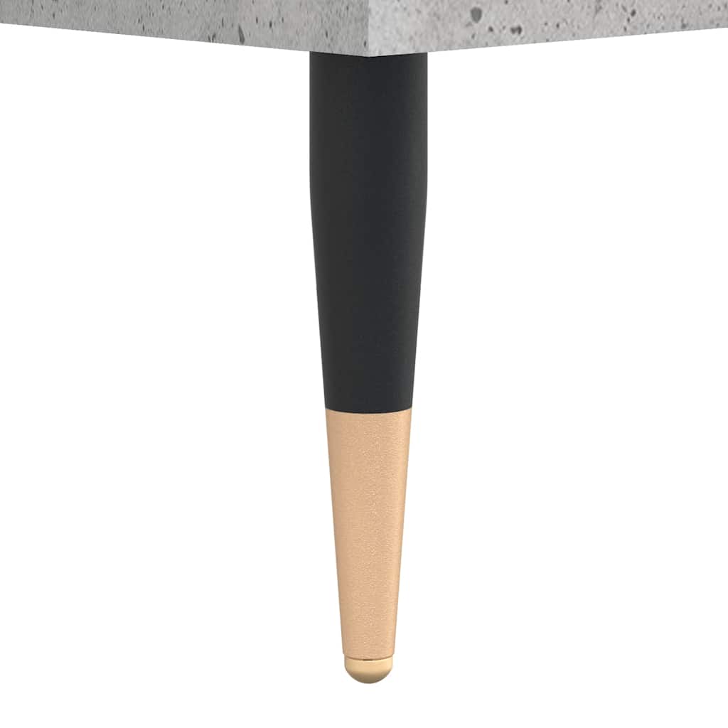 Baderomsskap Betonggrå 65X33X60 Cm Konstruert Tre