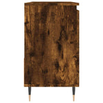 Baderomsskap Røkt Eik 65X33X60 Cm Konstruert Tre