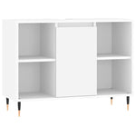 Baderomsskap Hvit 80X33X60 Cm Konstruert Tre