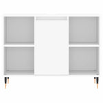 Baderomsskap Hvit 80X33X60 Cm Konstruert Tre