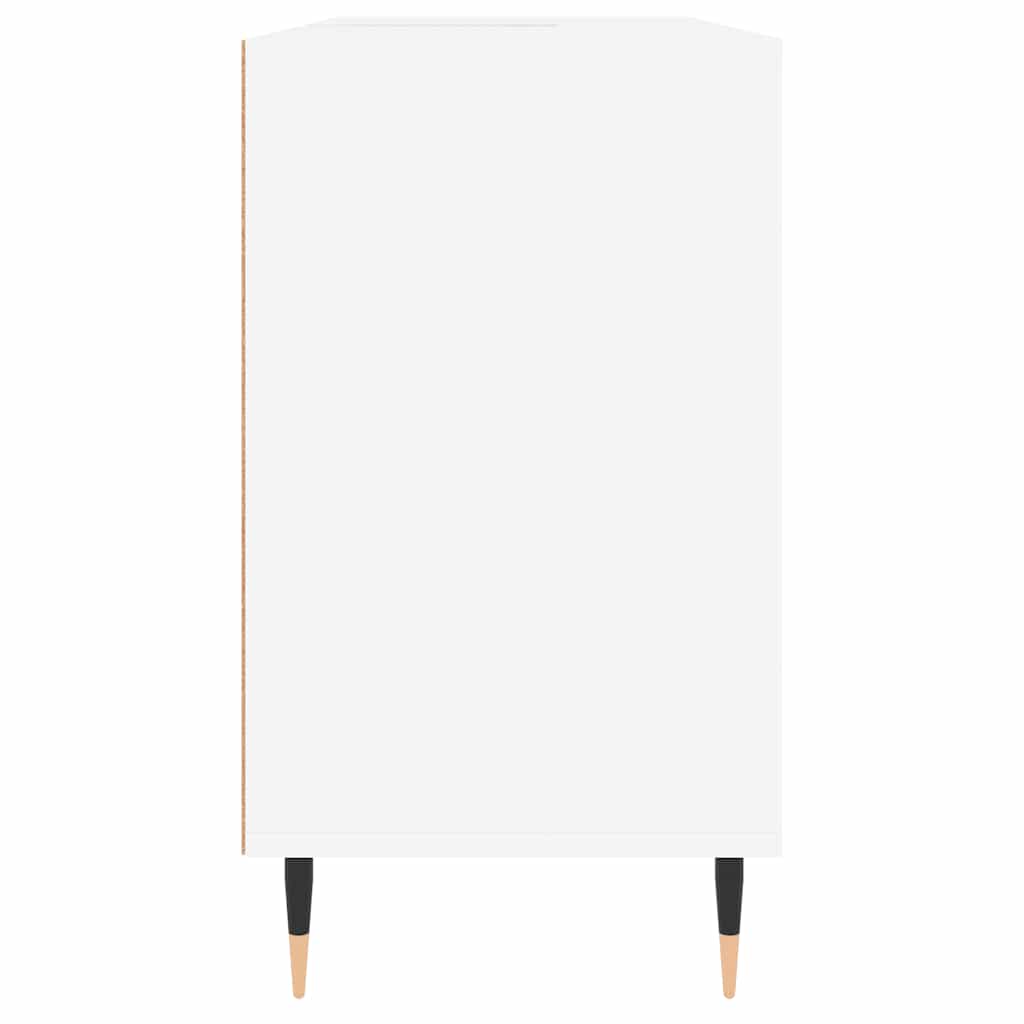 Baderomsskap Hvit 80X33X60 Cm Konstruert Tre