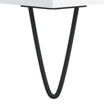 Baderomsskap Hvit 80X33X60 Cm Konstruert Tre