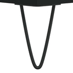 Baderomsskap Svart 80X33X60 Cm Konstruert Tre