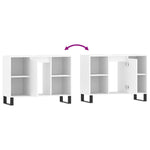 Baderomsskap Hvit 80X33X60 Cm Konstruert Tre