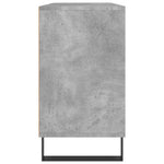 Baderomsskap Betonggrå 80X33X60 Cm Konstruert Tre
