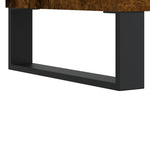 Baderomsskap Røkt Eik 80X33X60 Cm Konstruert Tre