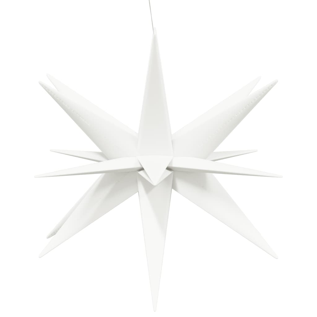 Julelys Med Led 3 Stk Sammenleggbar Hvit 100 Cm