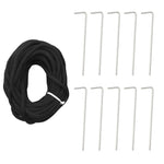 Led Juletre Med Spikes 570 Leds Varm Hvit 300 Cm