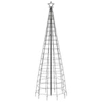 Led Juletre Med Spikes 570 Led Fargerike 300 Cm