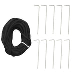 Led Juletre Med Spikes 570 Led Fargerike 300 Cm