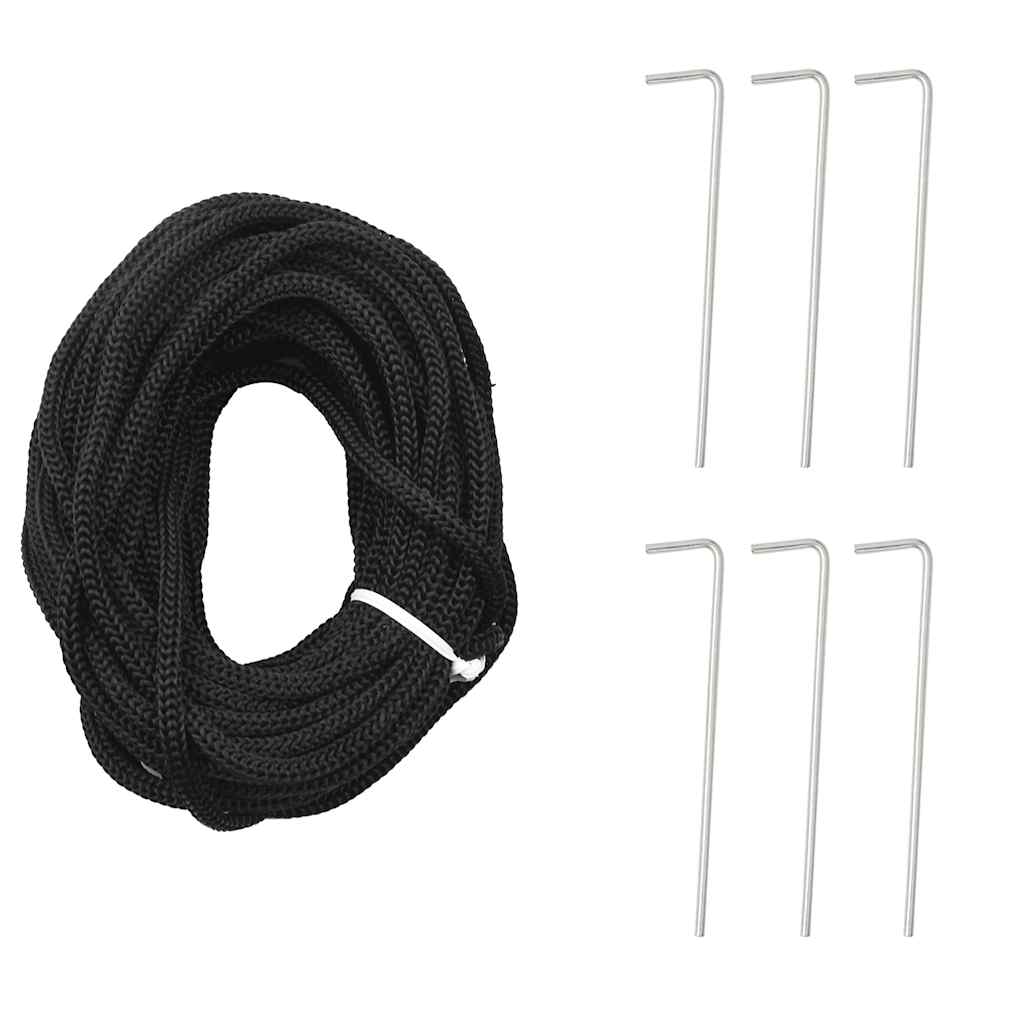 Led Juletre På Flaggstang 200 Leds Varm Hvit 180 Cm