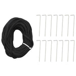 Led Juletre På Flaggstang 3000 Leds Varm Hvit 800 Cm