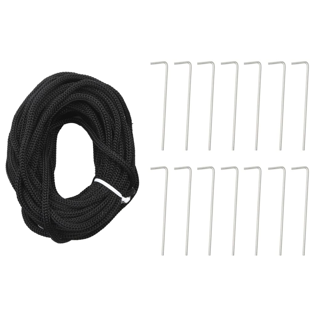 Led Juletre På Flaggstang 3000 Leds Blå 800 Cm