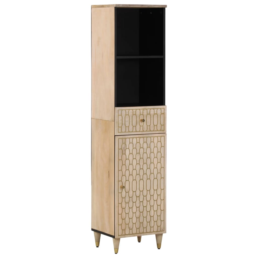 Baderomsskap 38X33X160 Cm Heltre Mango