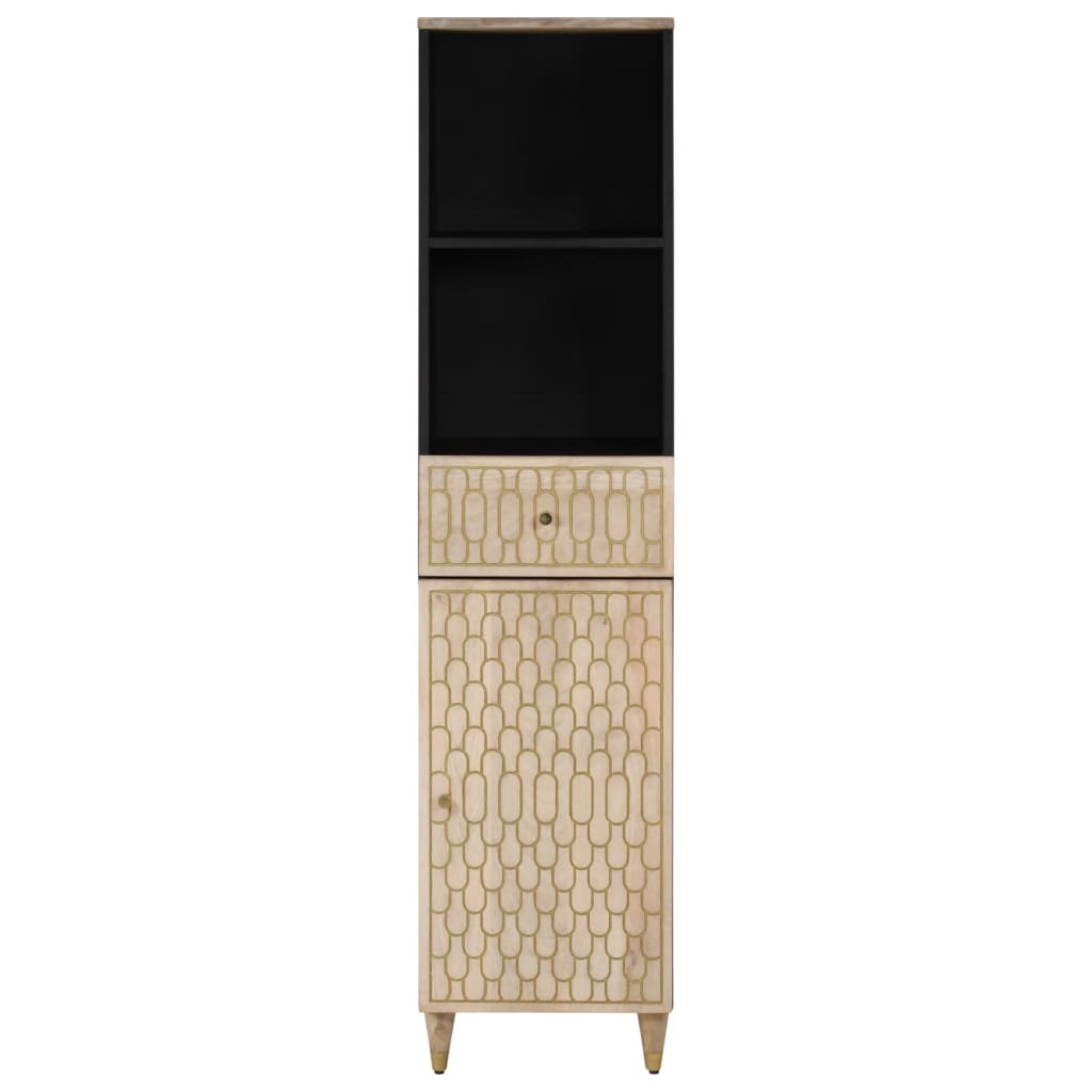 Baderomsskap 38X33X160 Cm Heltre Mango