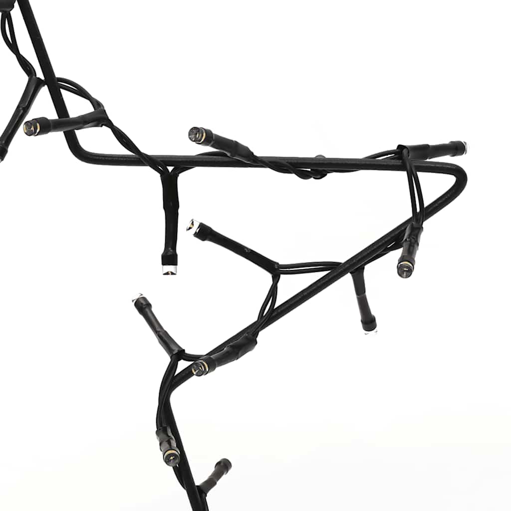 Julelysdekorasjon Med Pigger 3 Stjerner 50 Led 29 Cm