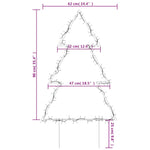 Julelysdekorasjon Med Plugger Tre 115 Leds 90 Cm