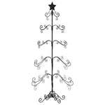 Juletre Til Dekorasjon Metall Svart 150 Cm