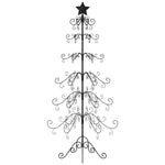 Juletre Til Dekorasjon Metall Svart 180 Cm