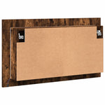 Led-Speilskap Røkt Eik 80X12X45 Cm Akryl