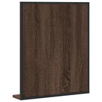 Baderomsspeil Med Hylle Brun 50X12X60 Cm Konstruert Tre