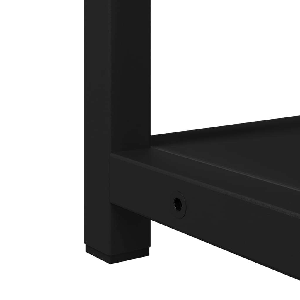 Baderomsspeil Svart 60X16X60 Cm Konstruert Tre