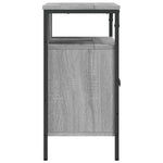 Servantskap Grå Sonoma 60X30X60 Cm Konstruert Tre