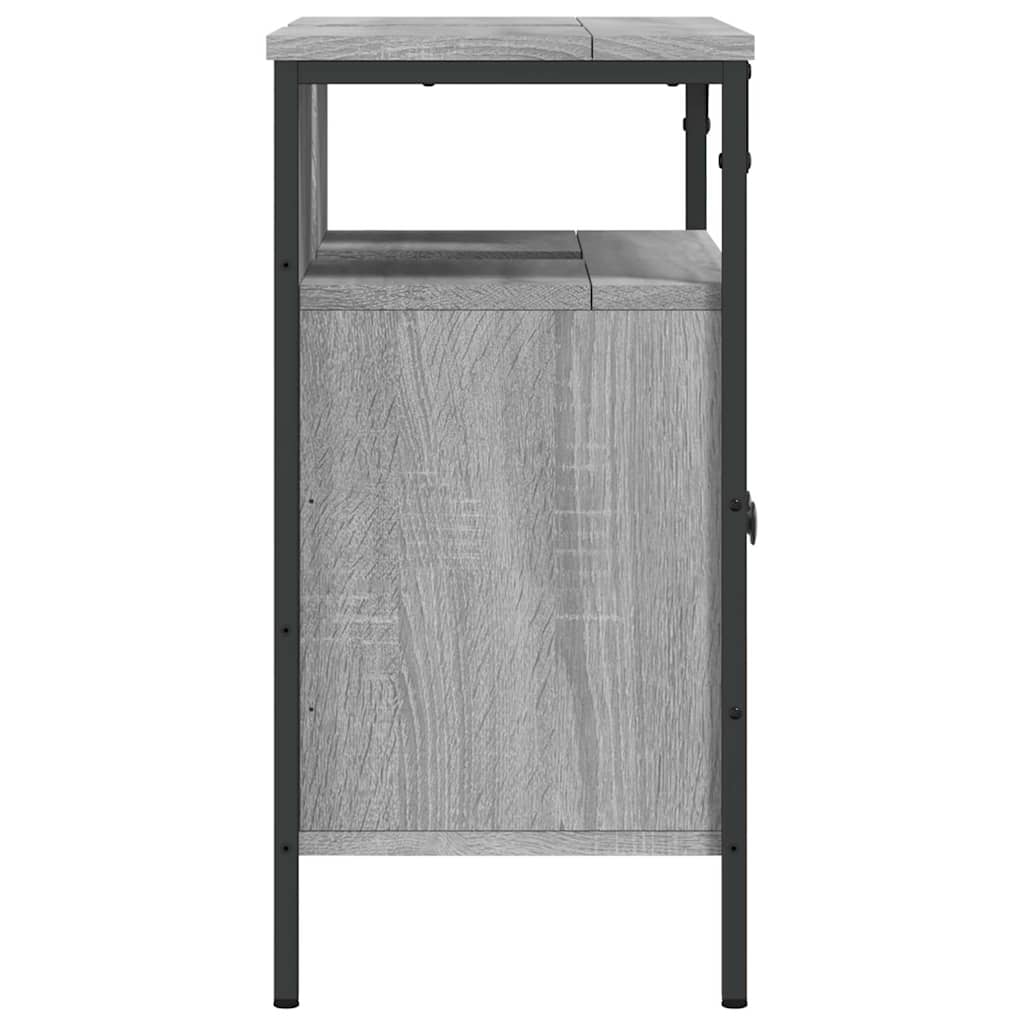Servantskap Grå Sonoma 60X30X60 Cm Konstruert Tre