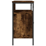 Servantskap Røkt Eik 80X30X60 Cm Konstruert Tre