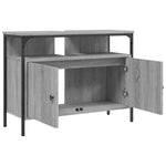 Servantskap Grå Sonoma 80X30X60 Cm Konstruert Tre