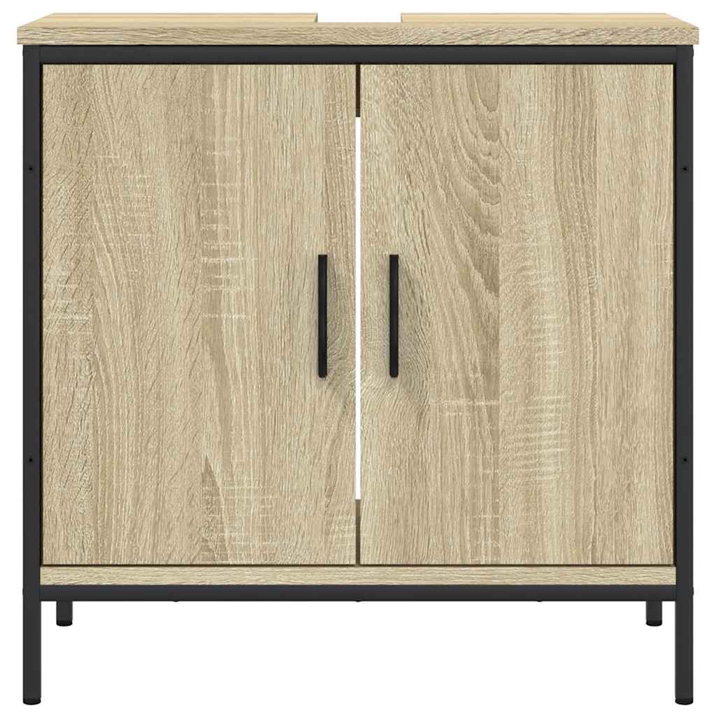 Servantskap Sonoma Eik 60X30X60 Cm Konstruert Tre