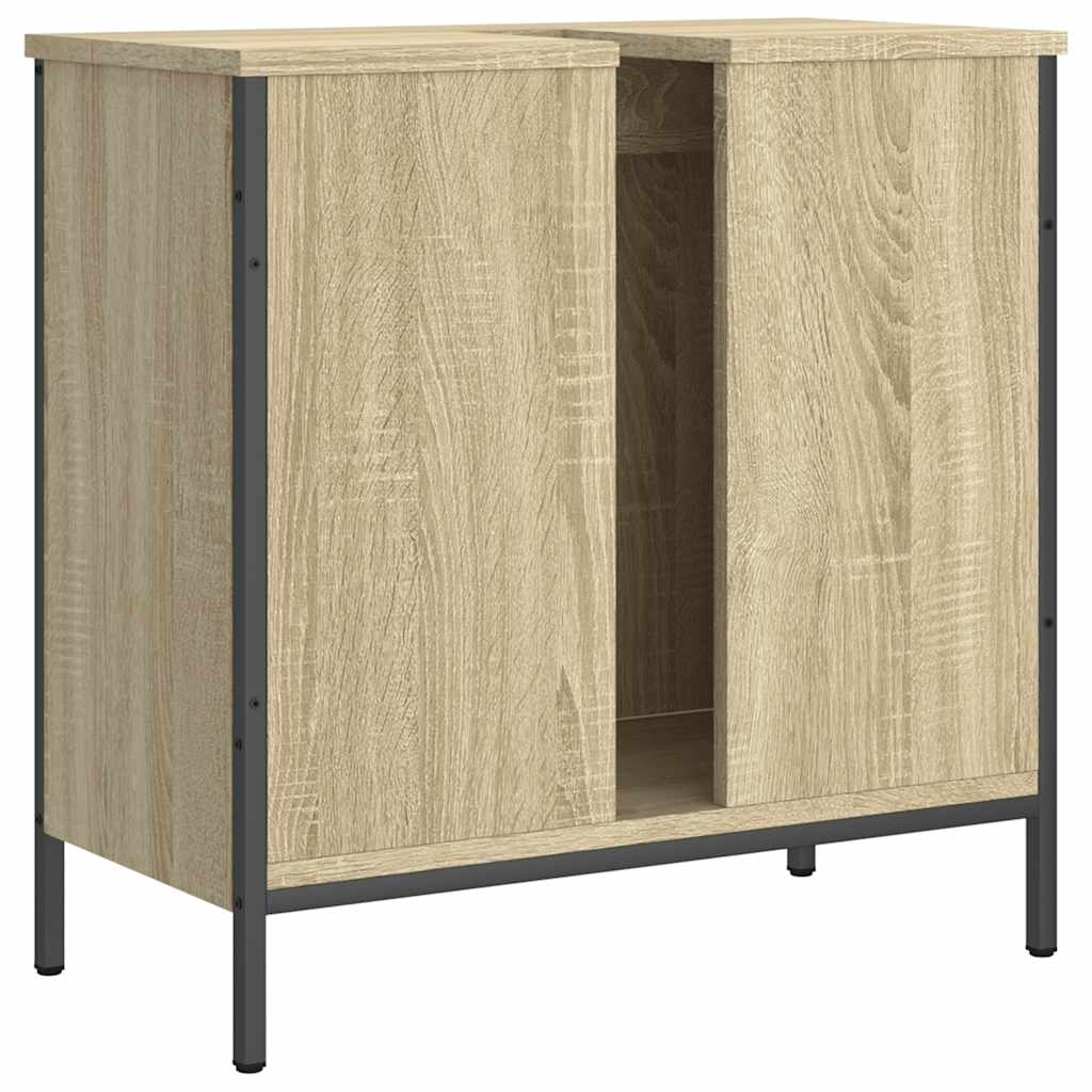 Servantskap Sonoma Eik 60X30X60 Cm Konstruert Tre