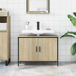 Servantskap Sonoma Eik 80X30X60 Cm Konstruert Tre