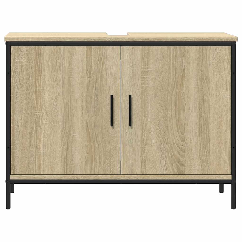 Servantskap Sonoma Eik 80X30X60 Cm Konstruert Tre
