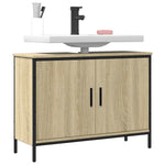 Servantskap Sonoma Eik 80X30X60 Cm Konstruert Tre