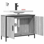 Servantskap Grå Sonoma 80X30X60 Cm Konstruert Tre