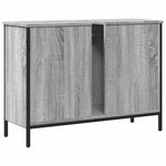 Servantskap Grå Sonoma 80X30X60 Cm Konstruert Tre