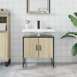Servantskap Sonoma Eik 60X33X60 Cm Konstruert Tre