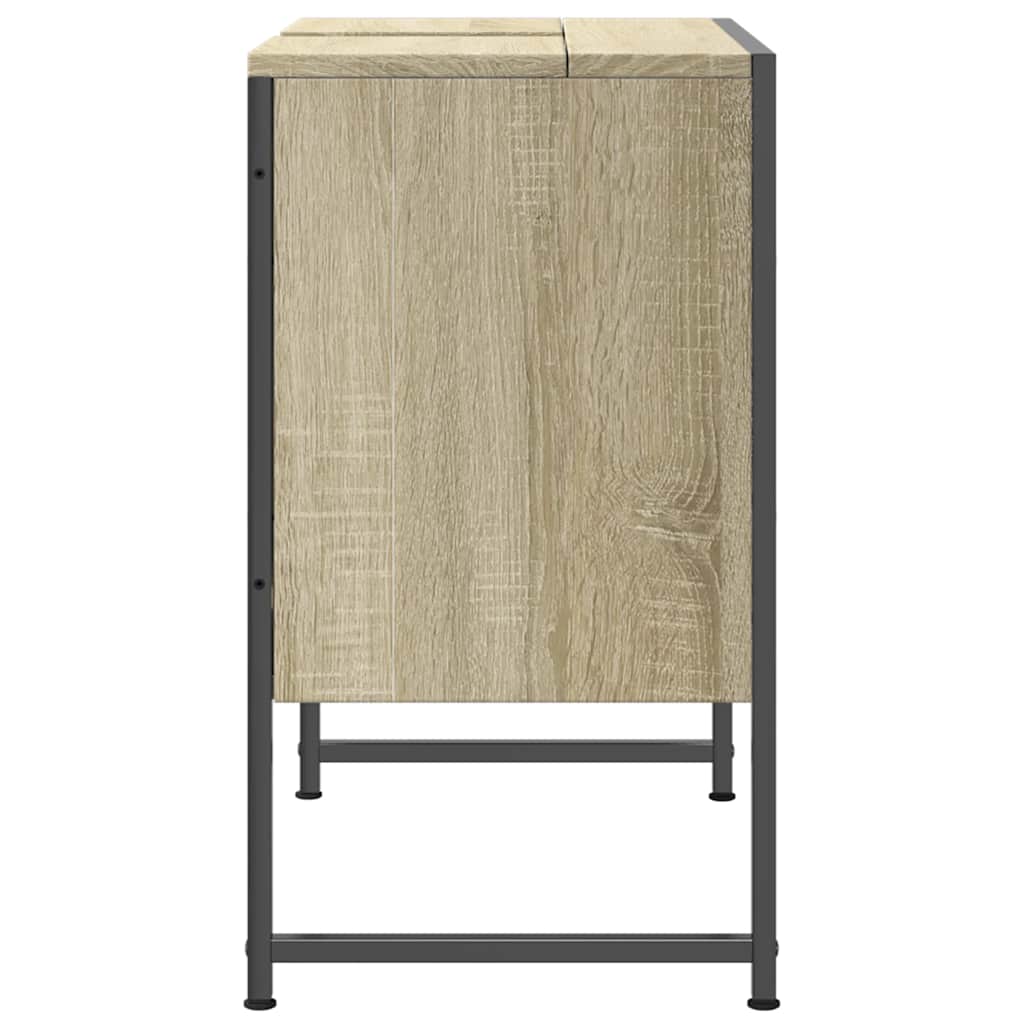 Servantskap Sonoma Eik 60X33X60 Cm Konstruert Tre