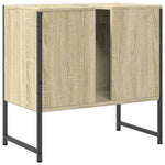 Servantskap Sonoma Eik 60X33X60 Cm Konstruert Tre