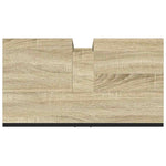 Servantskap Sonoma Eik 60X33X60 Cm Konstruert Tre