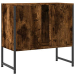 Servantskap Røkt Eik 60X33X60 Cm Konstruert Tre